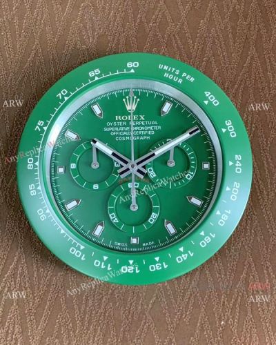 Green Face Rolex Daytona Wall Clock AAA Quality